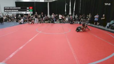 80 lbs Round 3 (6 Team) - Ethan Encarnacion, Rebellion vs Nicolas Estrada, Ohio Gold Black
