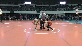6-8 125 Quarterfinal - Caleb Van Vlack, Fauquier Wrestling Club vs Jet Lumagui, Poquoson Athletic Association