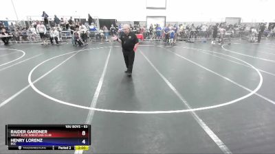 63 lbs Quarterfinal - Raider Gardner, Valley Elite Wrestling Club vs Henry Lorenz, BGC