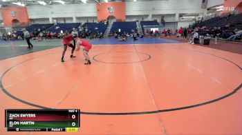 184 lbs Cons. Round 4 - Zach Swyers, RIT vs Elon Martin, RIT