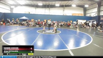 75 lbs Cons. Round 1 - Ryan McCulloch, Idaho Gold vs Xander Conover, Sublime Wrestling Academy