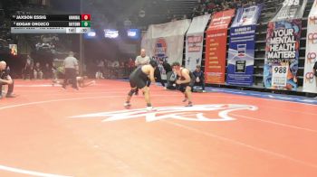 165 Class 3 lbs Cons. Round 2 - Jaxson Essig, Hannibal vs Edgar Orozco, Raytown