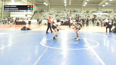 132 lbs Consi Of 64 #2 - Chase Jimenez, NM vs Jaxon Norwood, GA