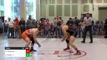 Consolation - Max Gallahan, Virginia Military Institute vs Chris Kober, Buies Creek RTC