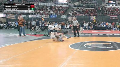 AA - 110 lbs Quarterfinal - Kuley Queer, Butte vs Blake Bentley, Billings West