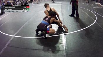 125 lbs Semifinal - Bo Pettit, Mullen Youth Wrestling Club vs Kain Ornelas, Team Zapas Wrestling Club