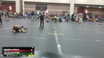 55 lbs Round 5 (6 Team) - Maverick Cipriani, SHWA vs Paxton Holcombe, Untouchables