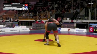 92kg Semifinal - Ali Dahcha, GTA Alliance RTC vs Zaurbek Arsagov, Montreal Wrestling Club