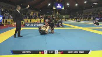 Fabio Pititto vs Raphael Pascal Lesnino 2026 IBJJF European NoGi