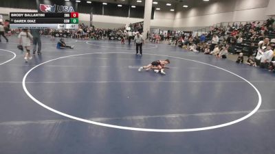 63 lbs 7th Place Match - Brody Ballantini, Sebolt Wrestling Academy vs Darek Diaz, Cory Clark Wrestling
