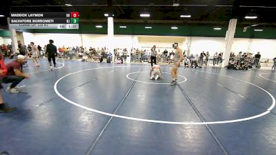 132 lbs Consi Of 128 #2 - Maddox Laymon, OH vs Salvatore Borrometi, NJ