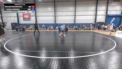 140 lbs William Moorehead, North Carolina Blue vs Logan Hartzell, Maryland