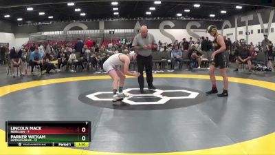 119 lbs Round 3 (8 Team) - Parker Wickam, Untouchables vs Lincoln Mack, Rebellion