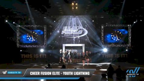 Cheer Fusion Elite - Youth Lightning [2021 L1 Youth - D2 - Small - B Day 1] 2021 The U.S. Finals: Louisville