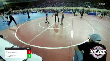 61 lbs Rr Rnd 3 - Zaivian Fuentes, Wesley Wrestling Club vs Mason Byers, Deer Creek Wrestling Club