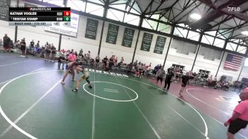 172-191 lbs Cons. Semi - Tristan Stamp, HEYWORTH vs Nathan Vogler, Reed Custer