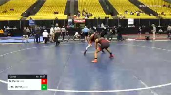 120 lbs Consolation - Noah Perez, Unattached 82 vs Marcos Torrez, Unattached 119