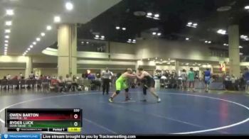 220 lbs Round 2 (10 Team) - Owen Barton, Wasatch vs Ryder Luck, Goon Squad