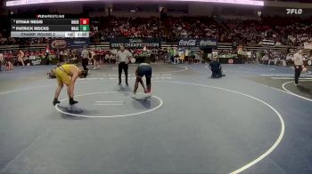 D 1 215 lbs Champ. Round 2 - Patrick Reicks, Walker vs Ethan Regis, Holy Cross