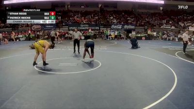 D 1 215 lbs Champ. Round 2 - Patrick Reicks, Walker vs Ethan Regis, Holy Cross