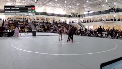 126 lbs Quarters & 1st Wb (16 Team) - Brian Schaeffer, Westminster Schools vs Nolan Christian, Eastside Hs