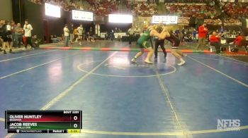 AA - 205 lbs Cons. Round 1 - Oliver Huntley, Bozeman vs Jacob Reeves, Great Falls CMR