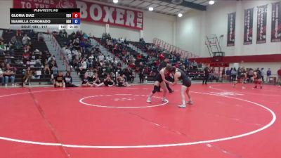 117 lbs 1st Place Match - Gloria Diaz, Eastern Oregon University vs Isabella Coronado, Eastern Oregon University
