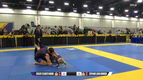 Stephanie Laura Robinson vs Chelsey Elizabeth Moore 2024 World IBJJF Jiu-Jitsu No-Gi Championship