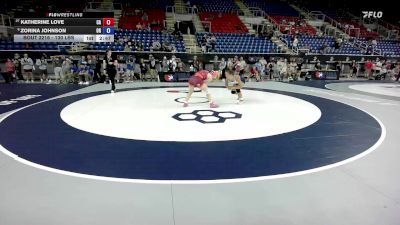 130 lbs Champ. Rd Of 32 - Katherine Love, CA vs Zorina Johnson, OR