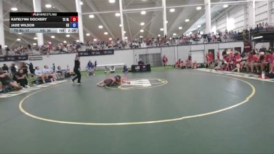 105 lbs Katelynn Dockery, Texas Blue vs Jade Wilson, Kansas