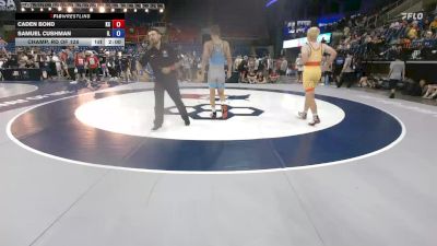 175 lbs Champ. Rd Of 128 - Caden Bond, KS vs Samuel Cushman, IL
