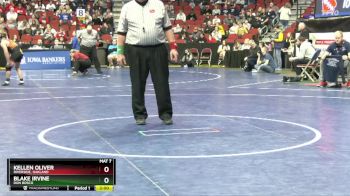 1A-120 lbs Cons. Round 3 - Blake Irvine, Don Bosco vs Kellen Oliver, Riverside, Oakland