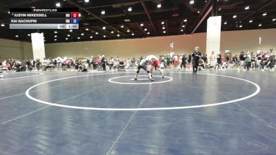 138 lbs Cons. Round 3 - Justin Mikessell, MO vs Kai Gachupin, NM