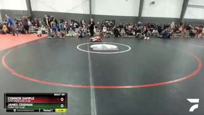 49 lbs Round 3 - Connor Sample, Elma Wrestling Club vs James Crisman, Canby Mat Club