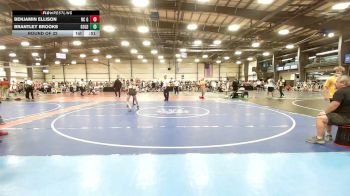 112 lbs Round Of 32 - Benjamin Ellison, NC Gold - MS vs Brantley Brooks, Gold Standard Wrestling - MS