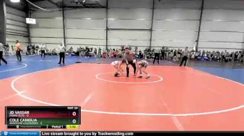 76 lbs Round 1 (6 Team) - Cole Caniglia, Agression Legionaries vs JD Vassar, Poway Elite