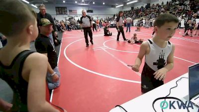 61 lbs Consolation - Eli Hill, Warrior Wrestling Club vs Finn Millison, Verdigris Youth Wrestling