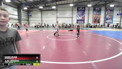 48 lbs Rd# 5- 3:45pm Friday Final Pool - Alex Herndon, Terps XPress vs James Irvine, No Escape W.A.