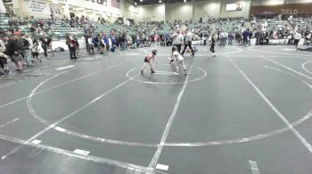 43 lbs Round Of 32 - Dillon Torres, Truckee WC vs Nashlin Barger, Small Town Grims