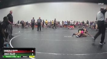 72 lbs Round 4 (10 Team) - Marcelo Simon, MF Purge Elite vs Vince Miller, Pedraza Wrestling