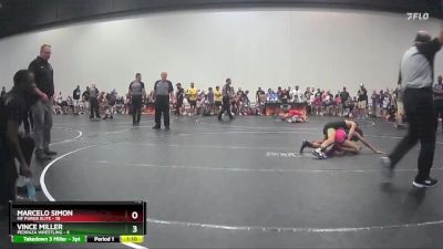 72 lbs Round 4 (10 Team) - Marcelo Simon, MF Purge Elite vs Vince Miller, Pedraza Wrestling