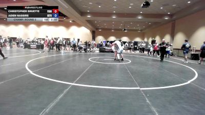 215 lbs Cons. Round 2 - Ryan Schneider, Connecticut vs Aidan Sterling, Pennsylvania