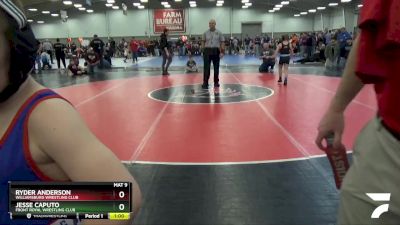 84 lbs Champ. Round 2 - Jesse Caputo, Front Royal Wrestling Club vs Ryder Anderson, Williamsburg Wrestling Club