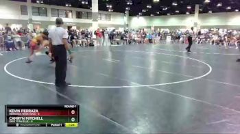 113 lbs Round 1 (16 Team) - Kevin Pedraza, Nebraska Wave Hogs vs Camryn Mitchell, Ohio Titan Blue