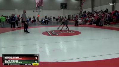 112 lbs Champ. Round 1 - Abbigail Meyer, Buckhorn Youth Wrestling vs Rylan Fachko, Tennessee Valley Wrestling