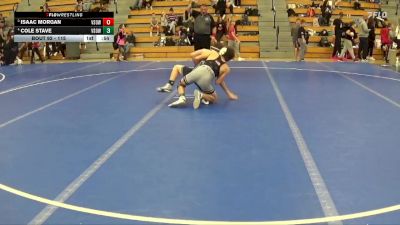 115 lbs Round 5 - Isaac Morgan, Victory School Of Wrestling vs Cole Stave, Victory School Of Wrestling
