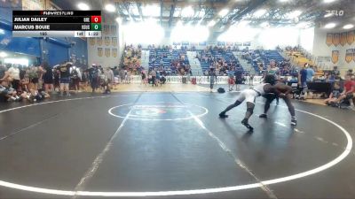 165 lbs Champ Round 1 (16 Team) - Marcus Bouie, VSUS Athletics RTC vs Julian Dailey, Greasers
