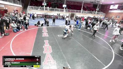 160 lbs Cons. Round 5 - Aiden Yearout, St. Maries vs Lawrence Jackson, Gonzaga Prep