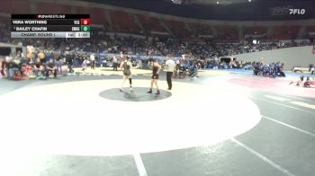 4A/3A/2A/1A Girls 125 Champ. Round 1 - Bailey Chafin, Sweet Home Girls vs Vera Worthing, Yamhill-Carlton Girls