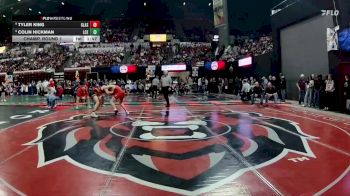 Champ. Round 1 - Colin Hickman, Lincoln County (Eureka) vs Tyler King, Glasgow